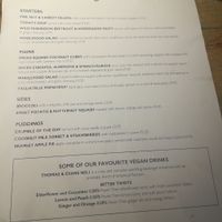 Menu at The Fettykil Fox in Glenrothes