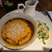Puy lentil cottage pie at The Snow Goose in Inverness