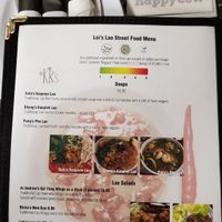 Updated menu from their web page at KB's Thai Hut in Sacramento