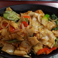 Vegan drunken noodles at KB's Thai Hut in Sacramento
