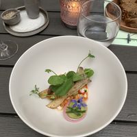 Mushrooms and vegetables at Lento in Hasselt