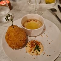 Entrée à base de navet at Lento in Hasselt