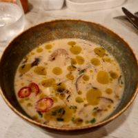 Soupe d'inspiration thaïlandaise at Lento in Hasselt