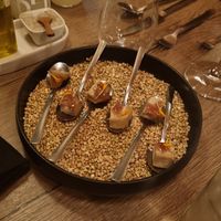 Hapje met uienconfituur at Lento in Hasselt