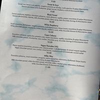 Lunch menu 4  at Copa Cabana in Patmos