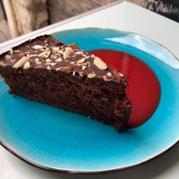 Chocolate cake at Le Délices Des Filles in Mouans-sartoux