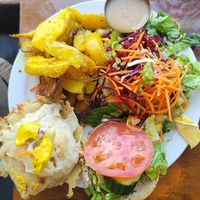 Vegan Reuben Sandwich at The Naam in Vancouver