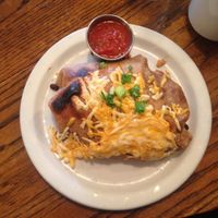 breakfast burrito at The Naam in Vancouver