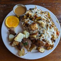 Vegan Croissant Wich at The Naam in Vancouver