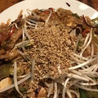 Vegan pad Thai  at The Naam in Vancouver