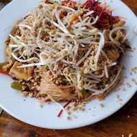 Thai noodles at The Naam in Vancouver