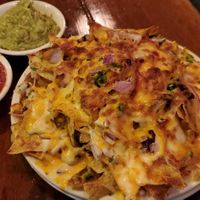 Nachos at The Naam in Vancouver