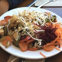 Buddha bowl at The Naam in Vancouver