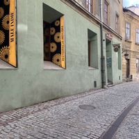outside at Małe Indie in Lublin