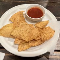 Tortilla chips!  at Otis in Hiroshima