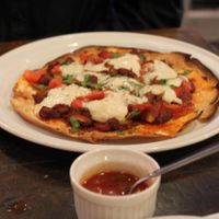 Mexican pizza at Otis in Hiroshima