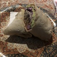 Kebab de falafel at Pasárgada in Salvador