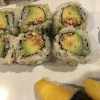 Peanut avocado roll   at Sushi Palace in Edison