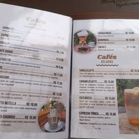 Menu 4/5 at Domo Cafe Bistro in Curitiba