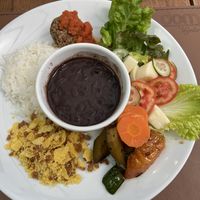 Brasileirinho, adaptado para vegano trocando o ovo por salada   at Domo Cafe Bistro in Curitiba