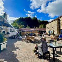 The Boat Inn courtyard  at The Boat Inn in Sprotborough