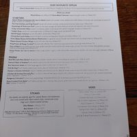 Menu page 1 (April 2022) at The Dormouse in York