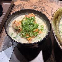 Dumpling soup  at Kyoto Engine Ramen in Kyoto