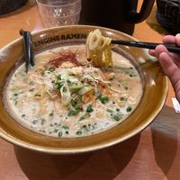 Spicy ramen at Kyoto Engine Ramen in Kyoto