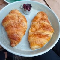 Vegetarian croissants at Appeltje Eitje - Centre in The Hague