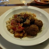 Veggie Balls with Quinoa and Ratatouille at L'Hortet in Barcelona