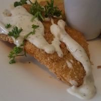 The yummy fish at Veganaes in Reykjavik