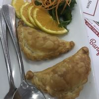 Curry puffs   at Michael's Oriental Restaurant in Eight Mile Plains