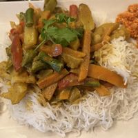 Vegan curry bowl  at Sri Lankan Curry Bowl in Zagreb