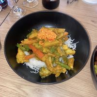 Vegan Curry Bowl  at Sri Lankan Curry Bowl in Zagreb