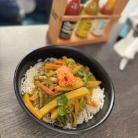 Vegan Bowl  at Sri Lankan Curry Bowl in Zagreb