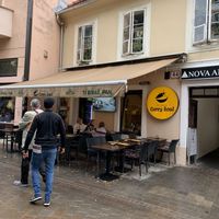 Outside Sir Lankan Curry Bowl  at Sri Lankan Curry Bowl in Zagreb