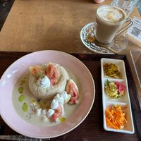 Fig curry! Not as sweet as it looks.   at Vegan Cafe PQ's in Tokyo