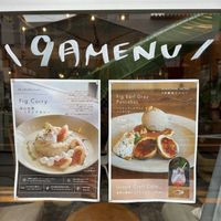 September specials  at Vegan Cafe PQ's in Tokyo
