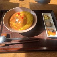 November 2025 seasonal curry  at Vegan Cafe PQ's in Tokyo