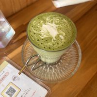 matcha   at Vegan Cafe PQ's in Tokyo
