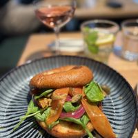 Lox Bägel  at Cafe Kunst Haus in Vienna