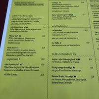  breakfast / two stars mean vegan   at Cafe Kunst Haus in Vienna