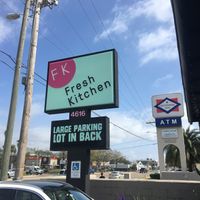 Sign at Fresh Kitchen - Westshore in Tampa