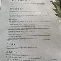 Menu aug 19 at Saxon Mill in Warwick