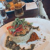 Cauliflower tart! at Saxon Mill in Warwick