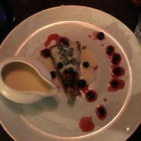 Blueberry polenta cake  at Saxon Mill in Warwick