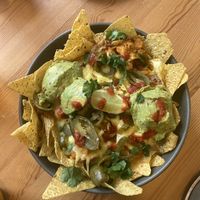 Great tasting vegan gf nachos  at KITTCHEN in Hawkshead