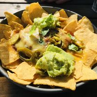 Loaded vegan nachos! at KITTCHEN in Hawkshead