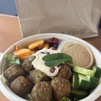 Falafel Salad  at Dean & David - Hauptbahnhof in Munich