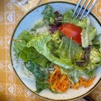 mixed salad at Gamsjaga in Salzburg